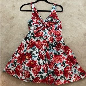 Flower Printed Dress